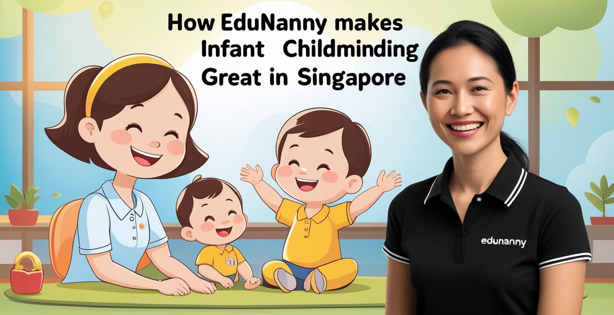 How EduNanny makes infant care and childminding great in Singapore