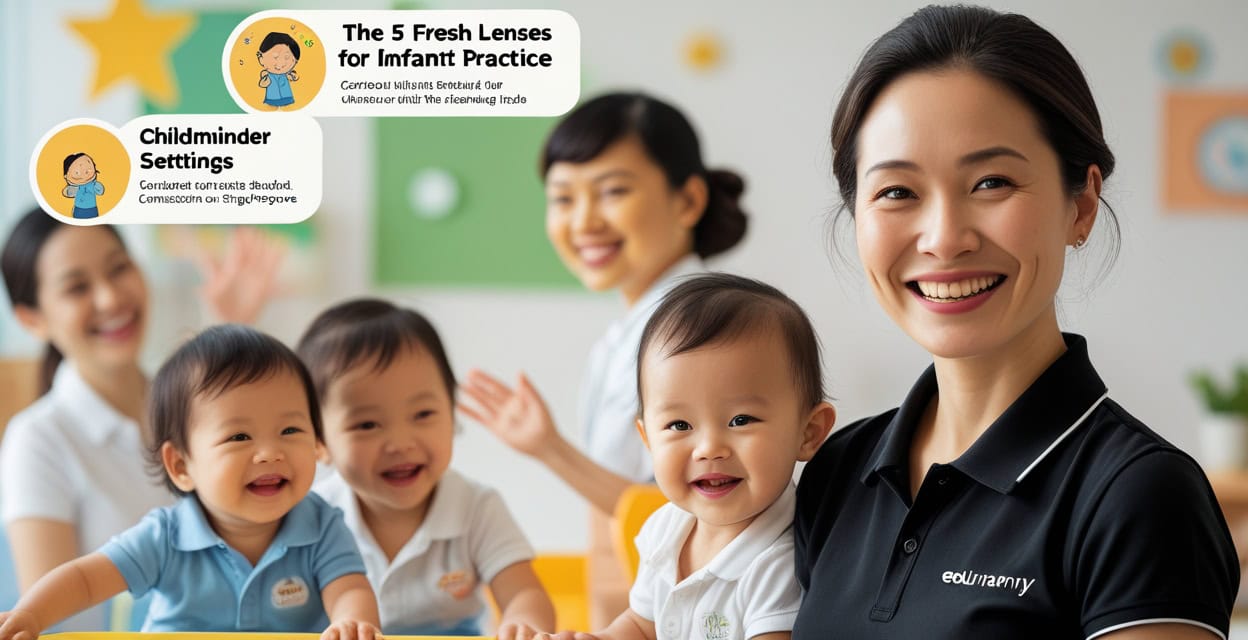 The Five Fresh Lenses for Infant Care That Guide EduNanny Practice