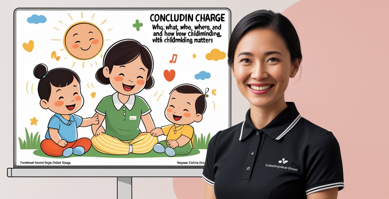 Concluding charge: who, what, when, where, and how childminding matters