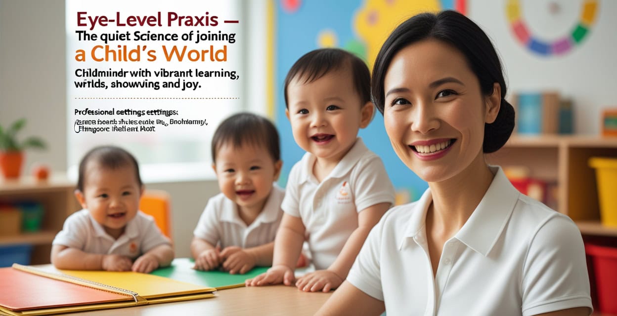 Eye-Level Praxis — The Quiet Science of Joining a Child’s World