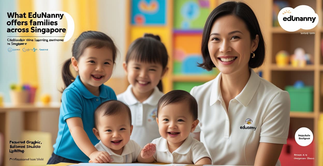 What EduNanny Offers Families Across Singapore