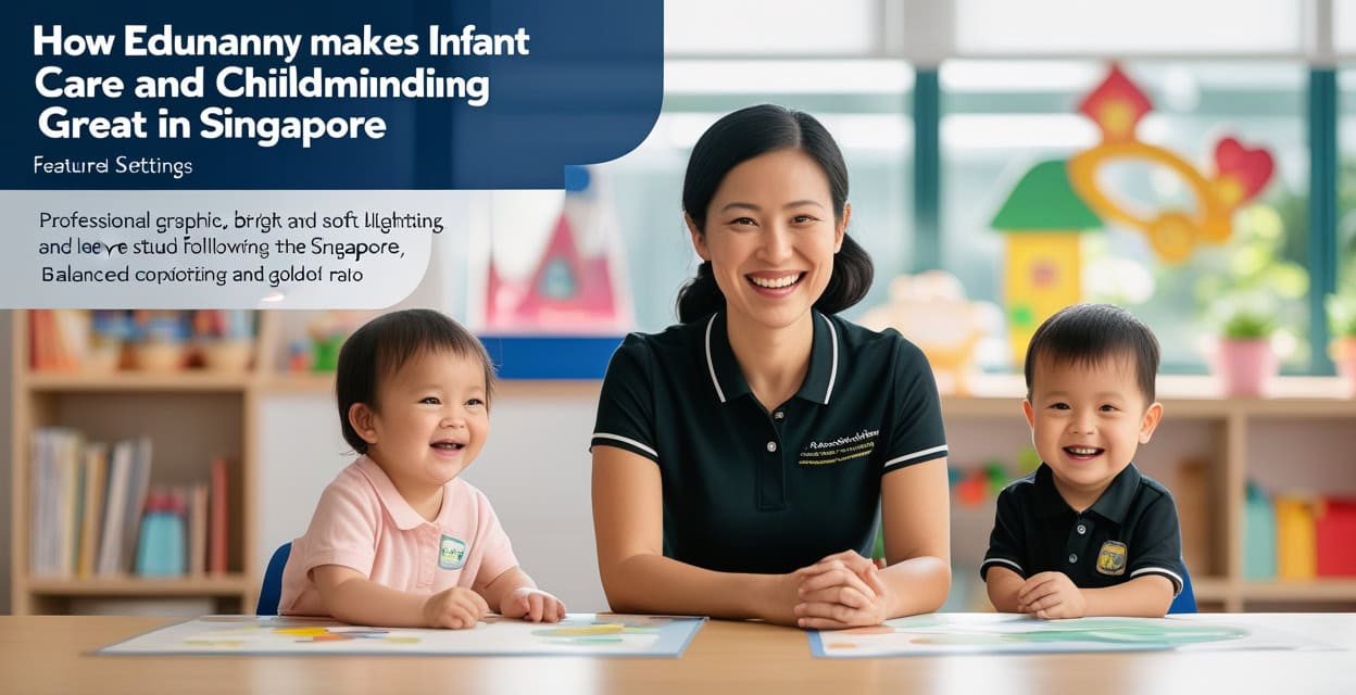How EduNanny makes infant care and childminding great in Singapore