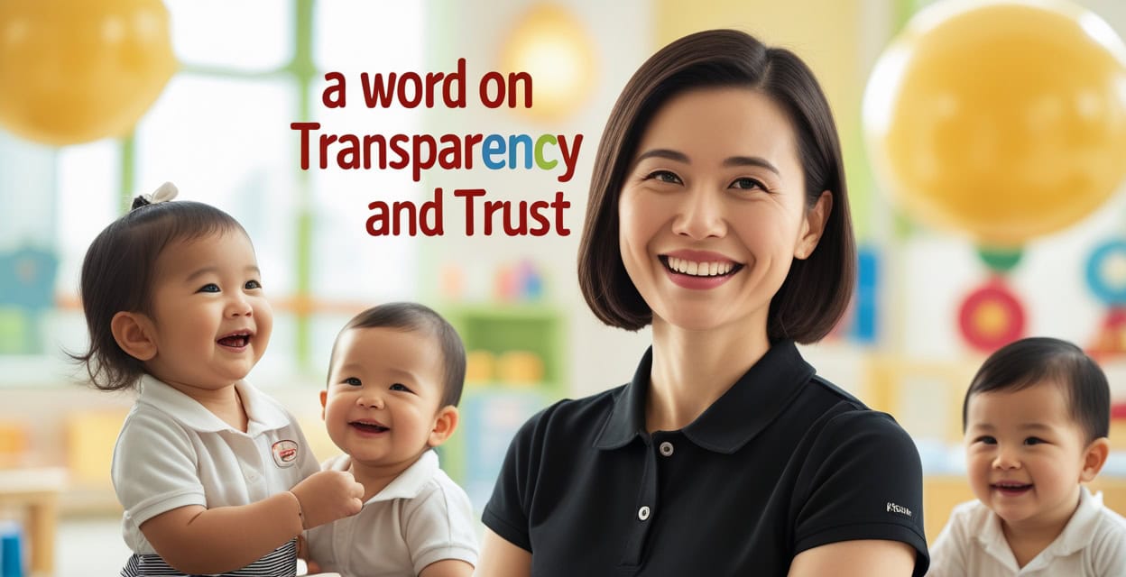 A Word on Transparency and Trust