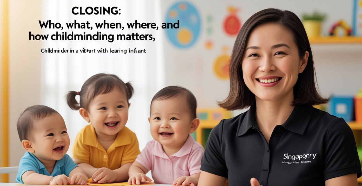 Closing: Who, What, When, Where, and How Childminding Matters