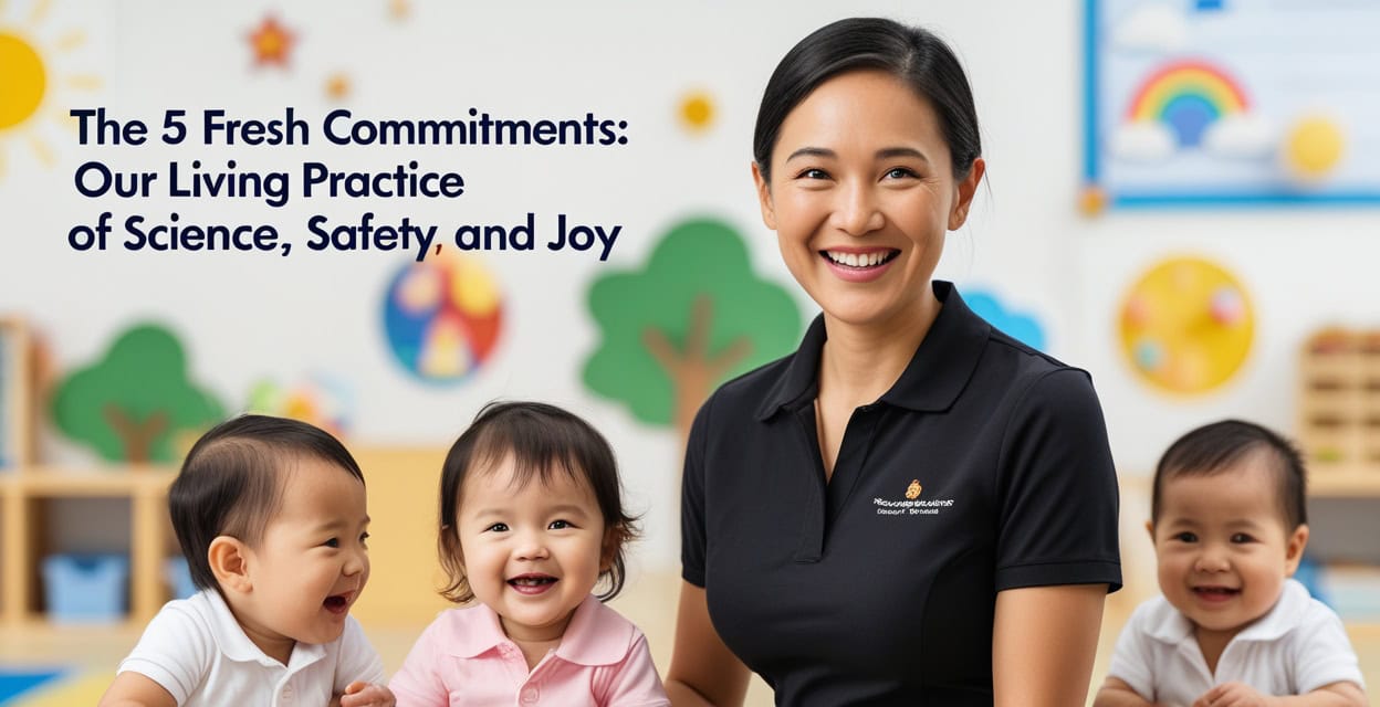 The Five Fresh Commitments: Our Living Practice of Science, Safety, and Joy