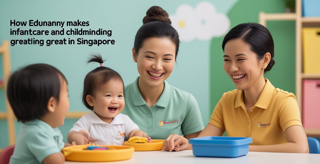How EduNanny Makes Infantcare and Childminding Great in Singapore