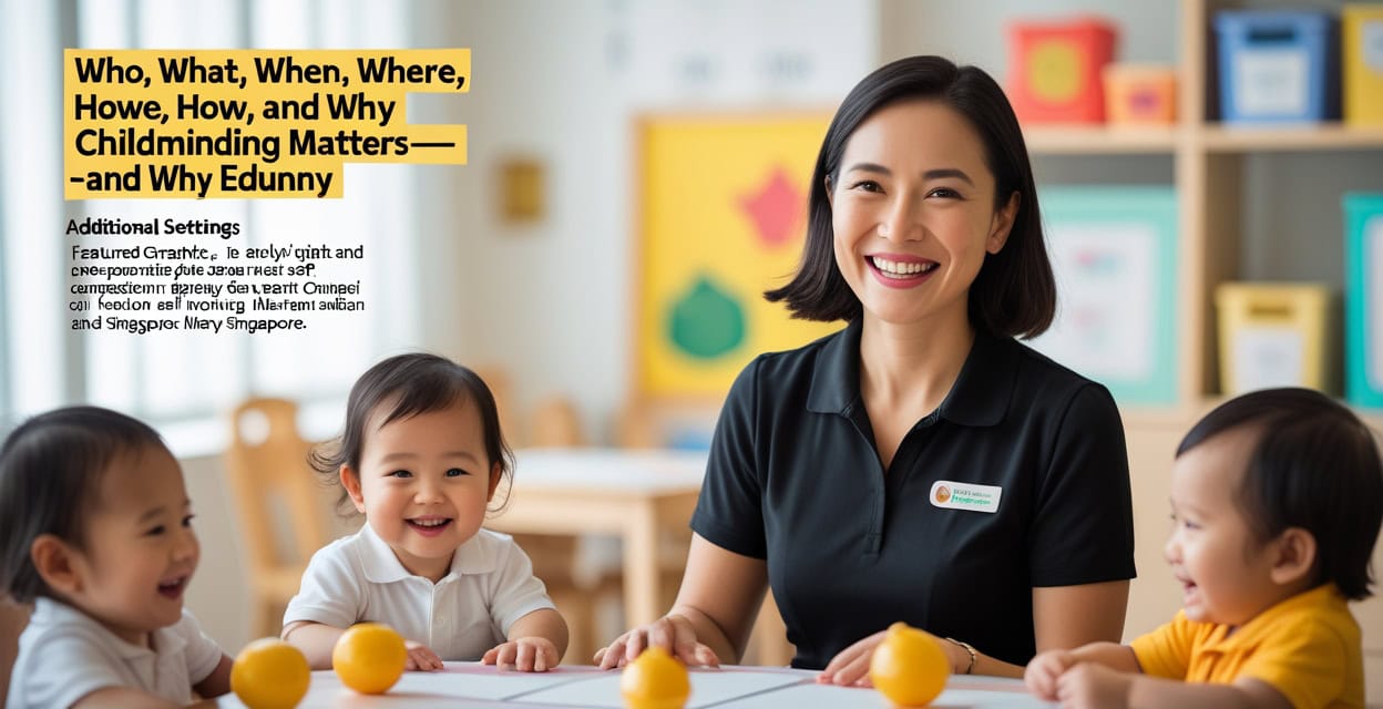 Closing: Who, What, When, Where, How, and Why Childminding Matters—and Why EduNanny