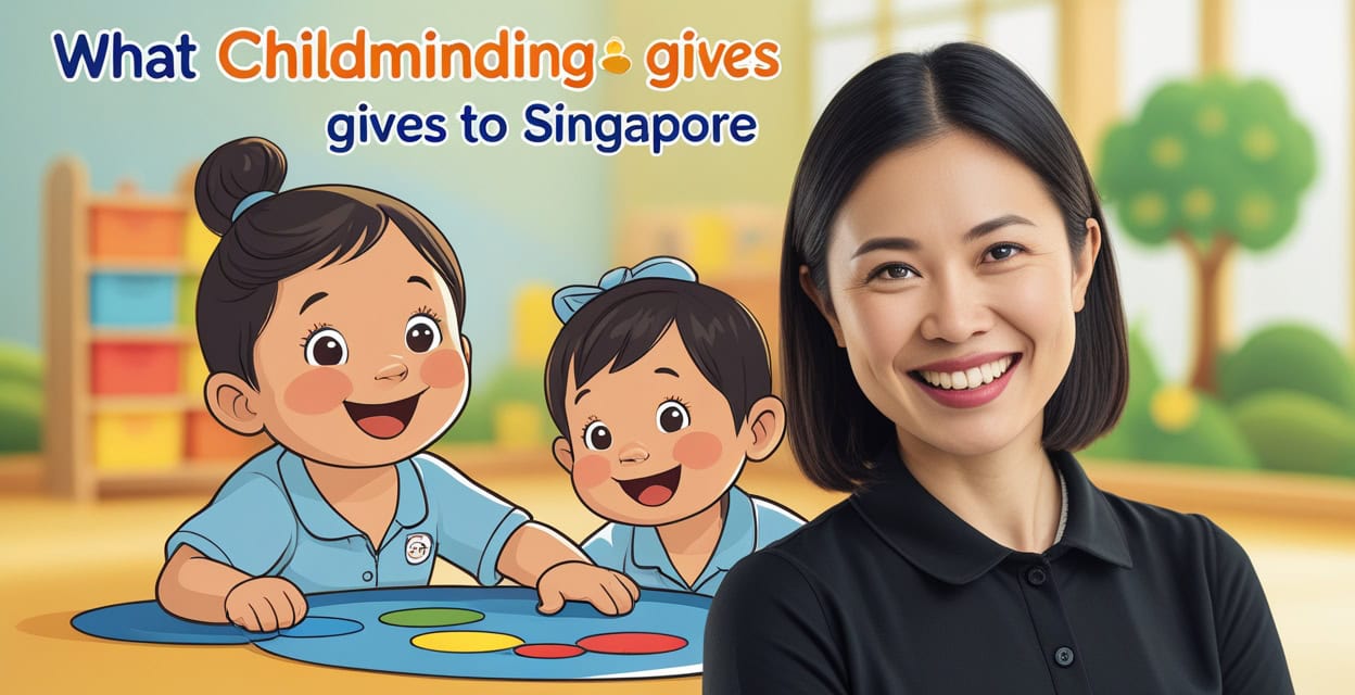 What childminding gives to Singapore