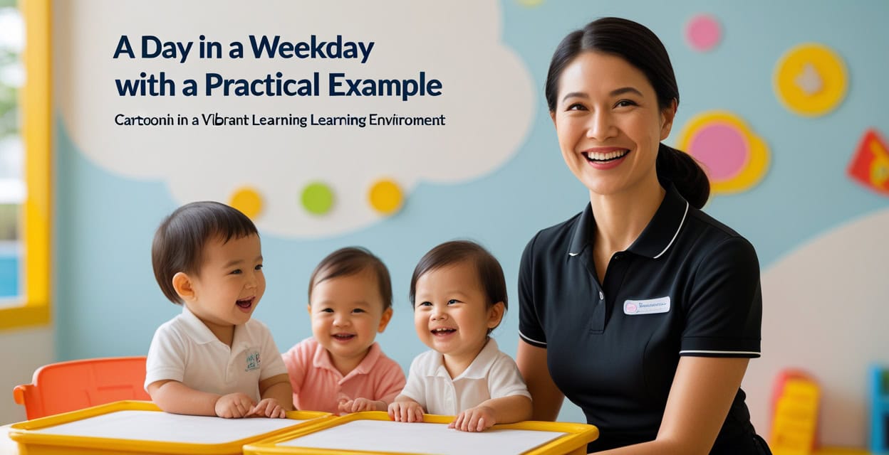 A Day in a Weekday with EduNanny: A Practical Example