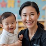 Kneel at Eye Level for Trust and Joy EduNanny Near Home for Singapore First Thousand Days