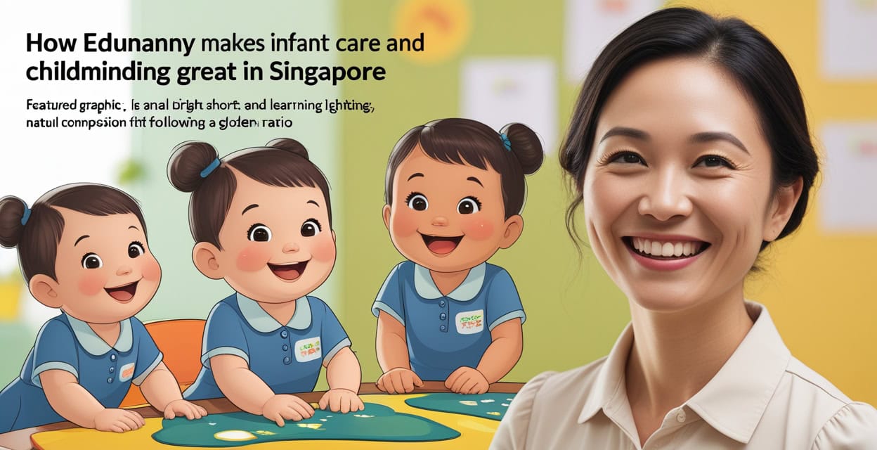 How EduNanny makes infant care and childminding great in Singapore