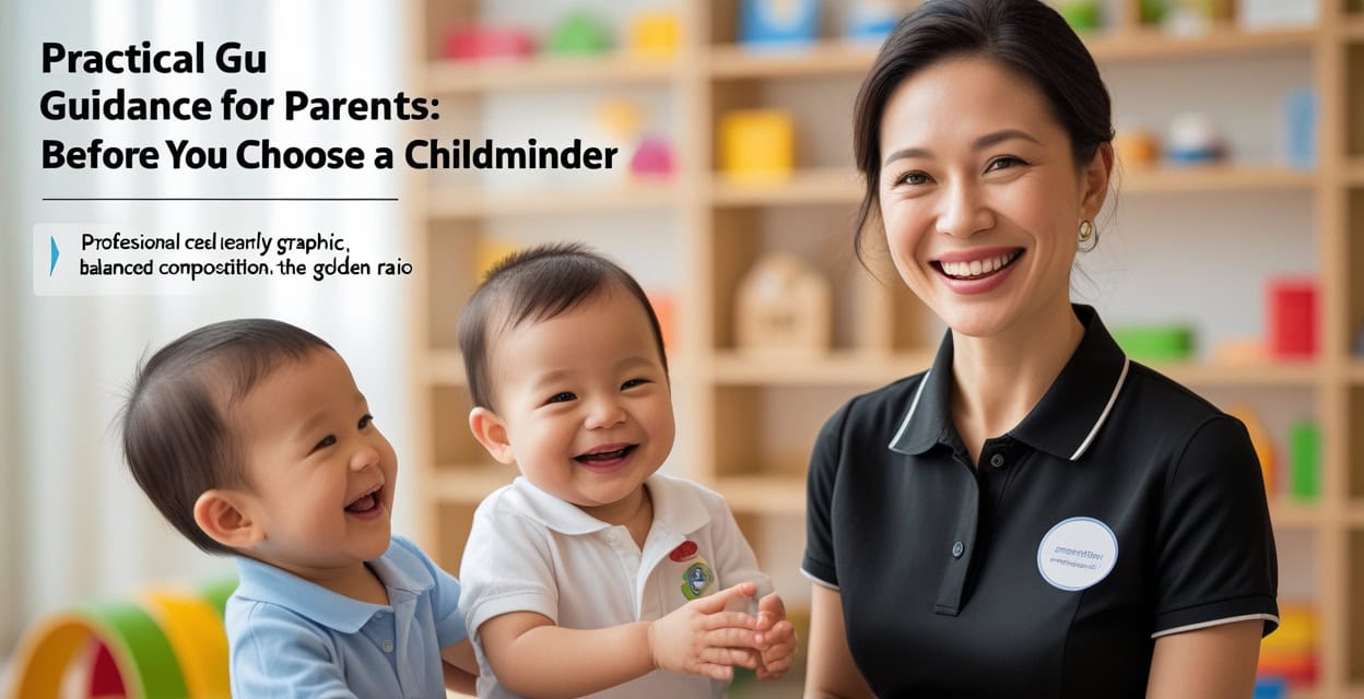 Practical Guidance for Parents: Before You Choose a Childminder