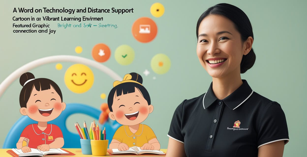 A word on technology and distance support