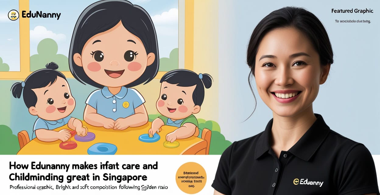 How EduNanny makes infant care and childminding great in Singapore