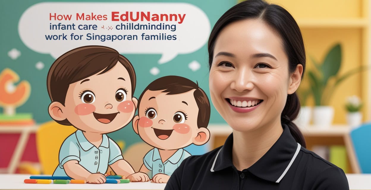 How EduNanny Makes Infant Care and Childminding Work for Singaporean Families