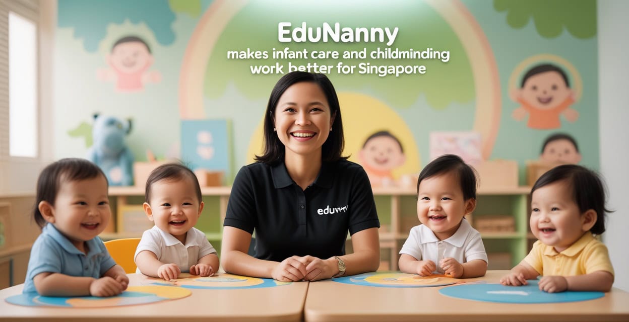 How EduNanny Makes Infant Care and Childminding Work Better for Singapore