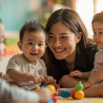 What Your Child's Caregiver Teaches Before They Learn to Speak