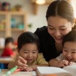 The Quiet Partnership Your Children Build Together at Childcare