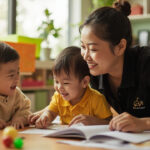 The Quiet Skill of Reading Your Child After Childcare