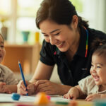 The Evening Homecoming: How Working Parents Learn to Read Their Child